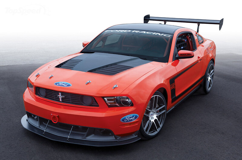 Orange Race Car — Dramatic