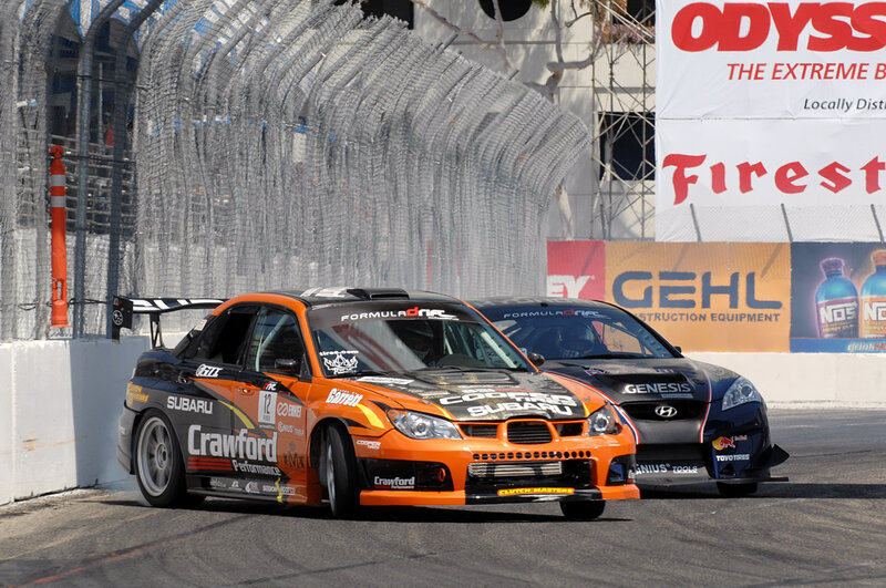 Orange Race Car — Dynamic, Afternoon, Photograph, Race Track, Other Car