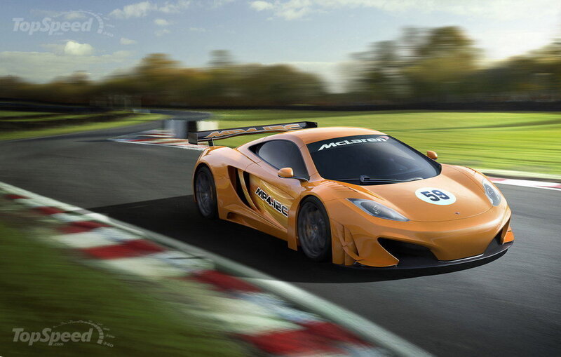 Orange Race Car — Dynamic, Afternoon, Photograph