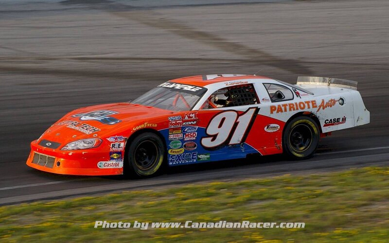 Orange Race Car — Dynamic, Afternoon