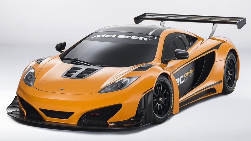Orange Race Car — Dynamic, Photograph, Wings, Tires, Windshield