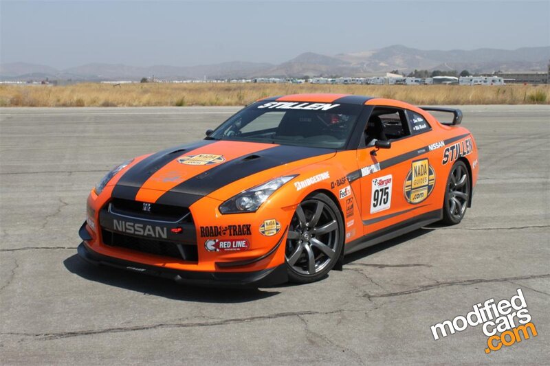 Orange Race Car — Neutral, Afternoon