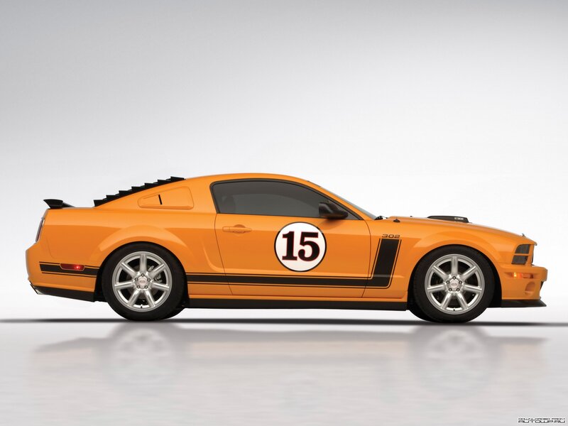 Orange Race Car — Neutral, Photograph, Number 15, Black Stripes