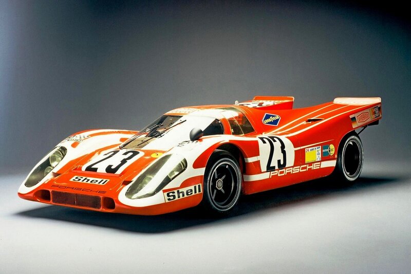 Orange Race Car — Red