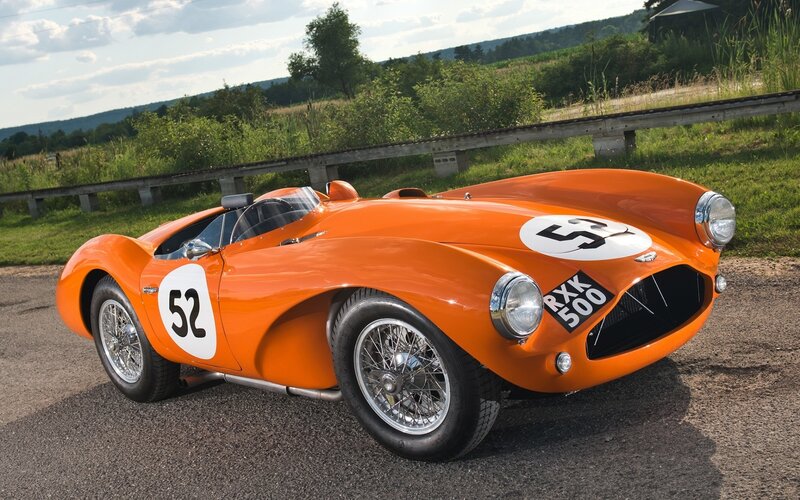 Orange Race Car — Serene, Afternoon