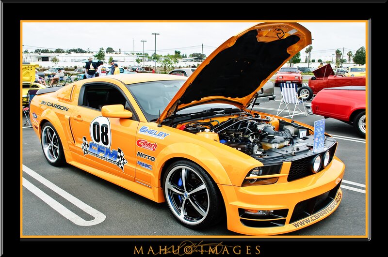 Orange Race Car — Showcase, Afternoon