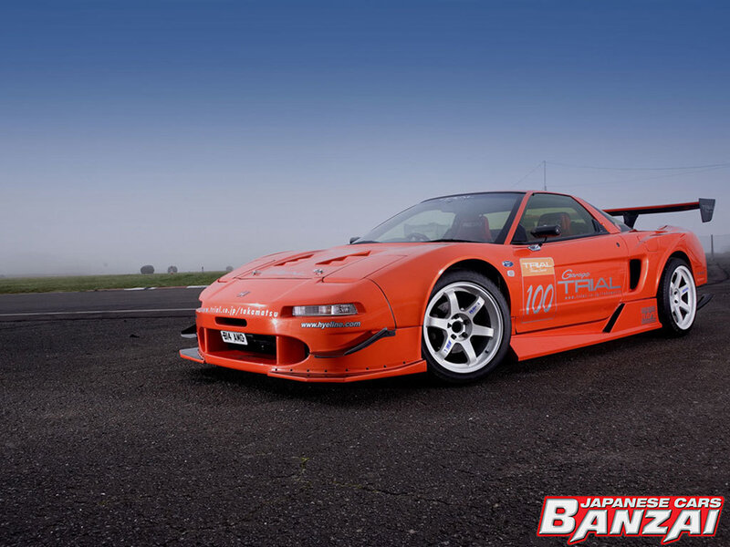 Orange Race Car