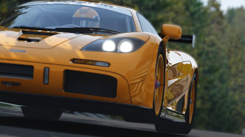 Orange Race Car — Yellow, Dynamic, 3d Render