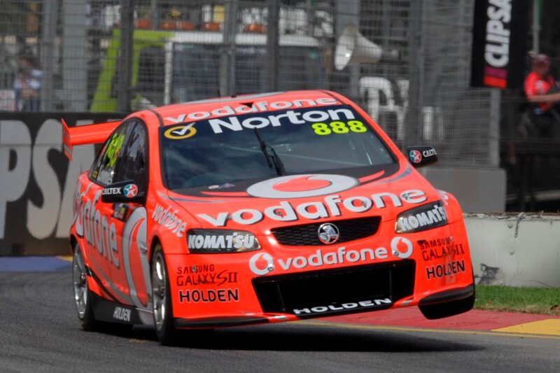 Orange Racing Car