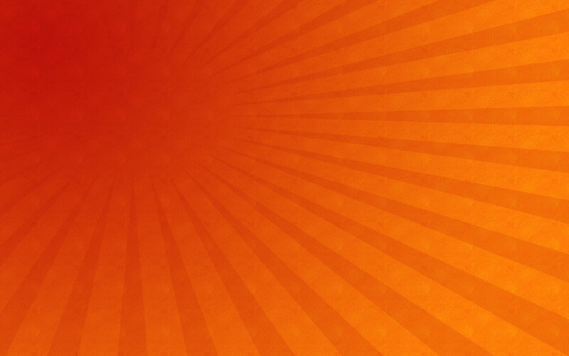 orange radial gradient background