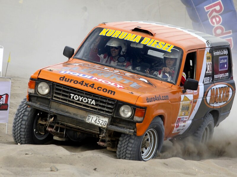 Orange Rally Car — Dynamic, Afternoon, Photograph