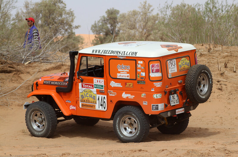 Orange Rally Jeep