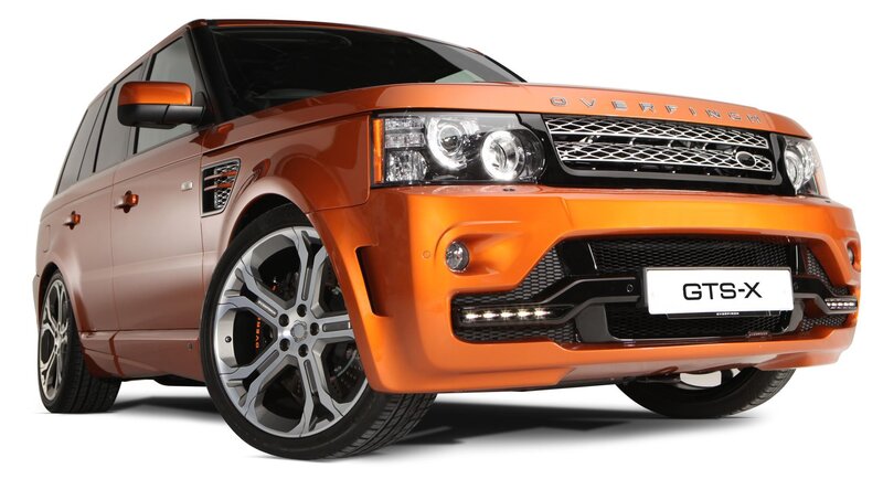 Orange Range Rover GTS-X