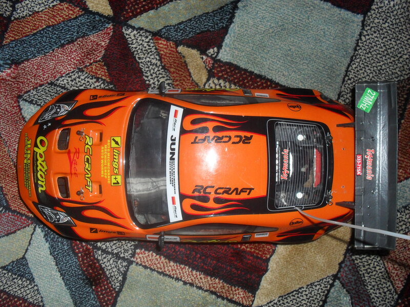 Orange Rc Car — Neutral