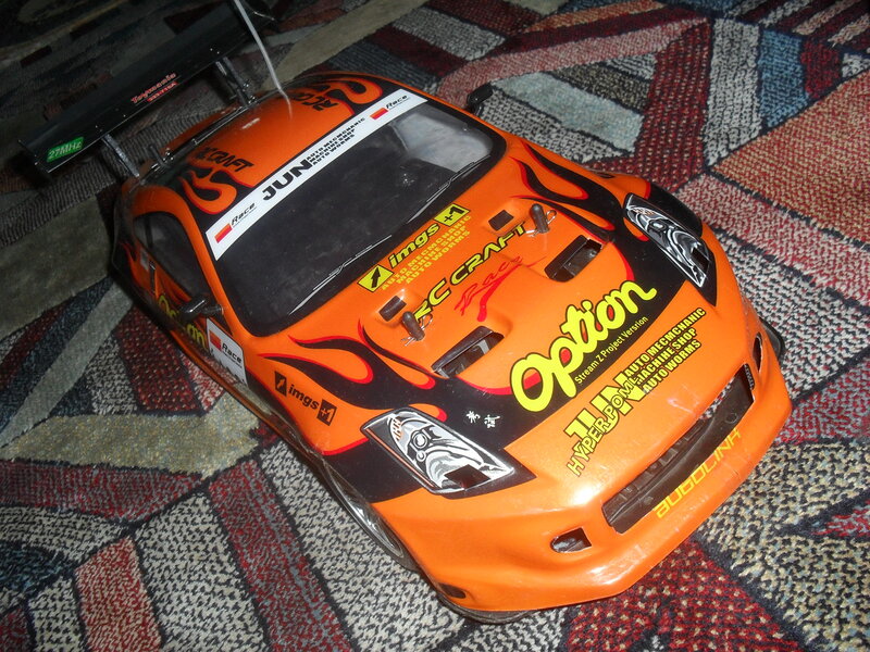 Orange Rc Car