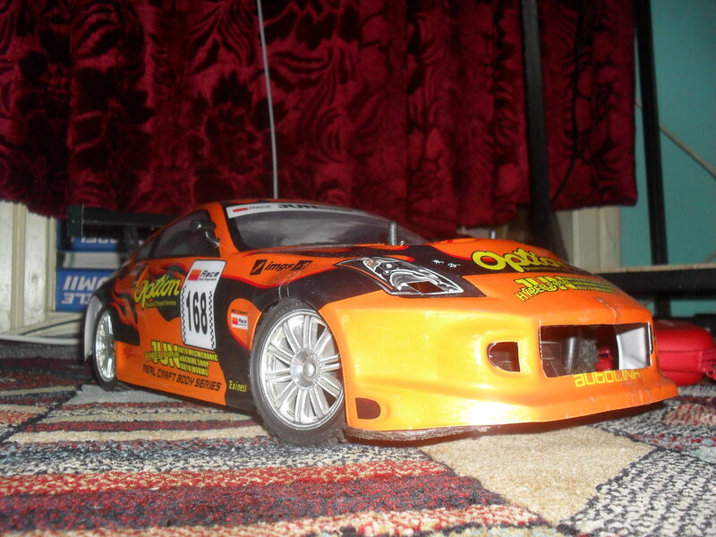 Orange Remote Control Car — Neutral