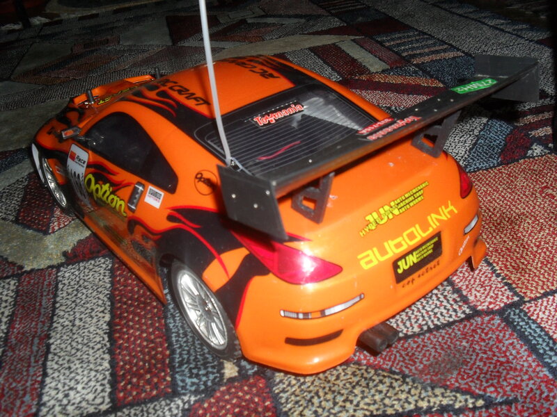 Orange Remote Control Car