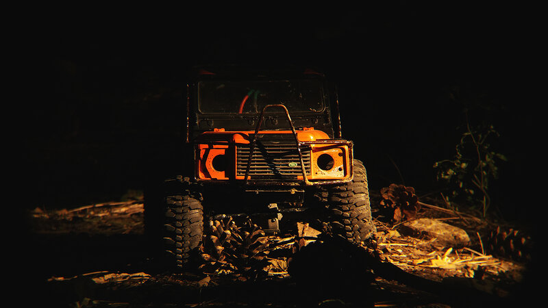 Orange Remote Control Vehicle