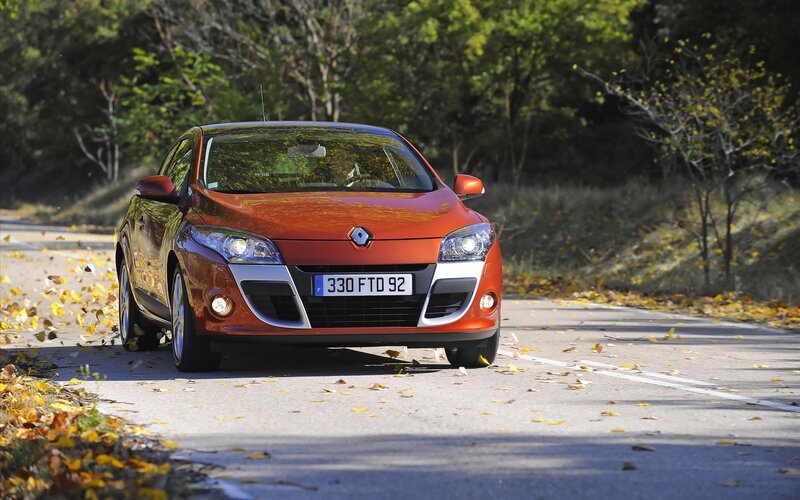 Orange Renault Car — Calm