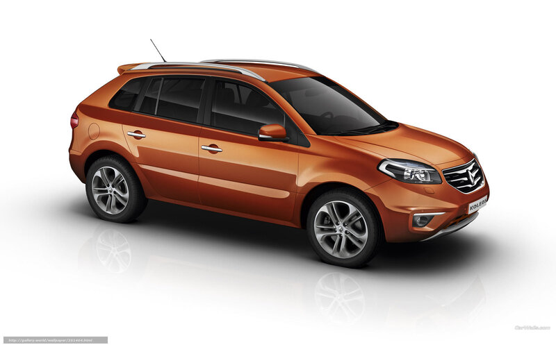 Orange Renault Koleos — Neutral