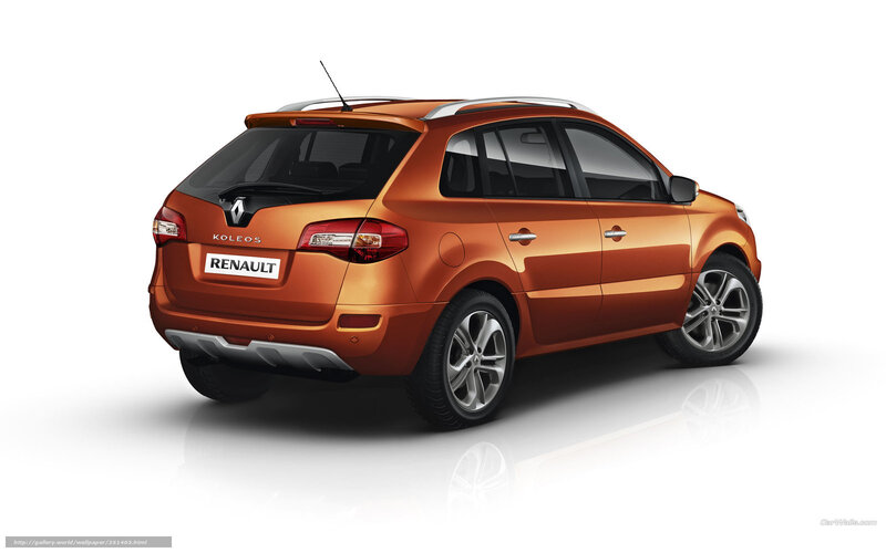 Orange Renault Koleos