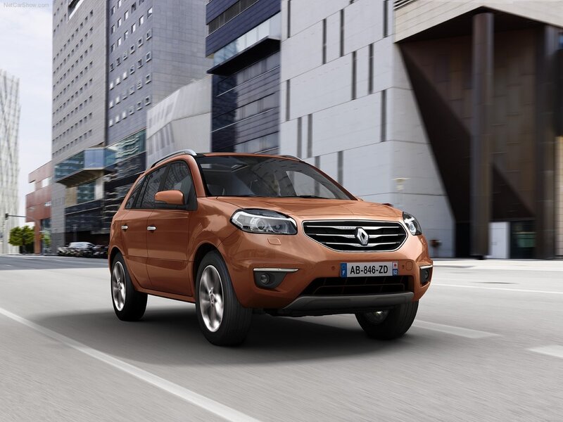 Orange Renault Suv