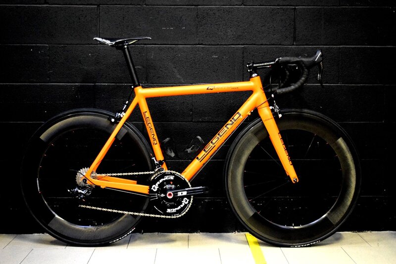 Orange Road Bicycle — Dramatic