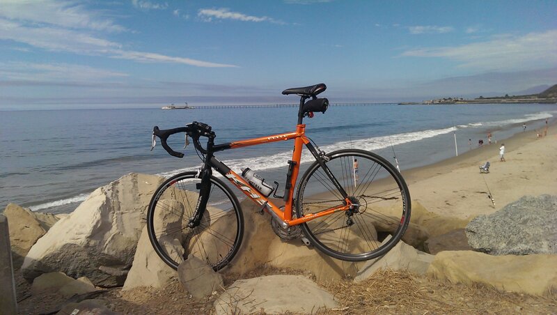 Orange Road Bicycle