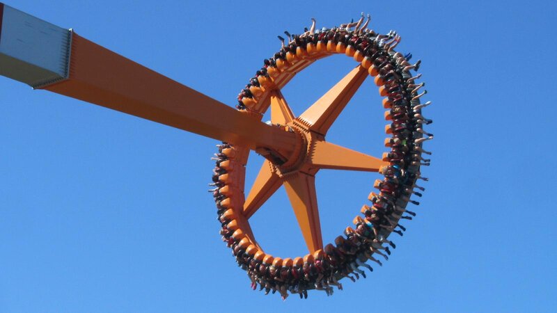 Orange Roller Coaster