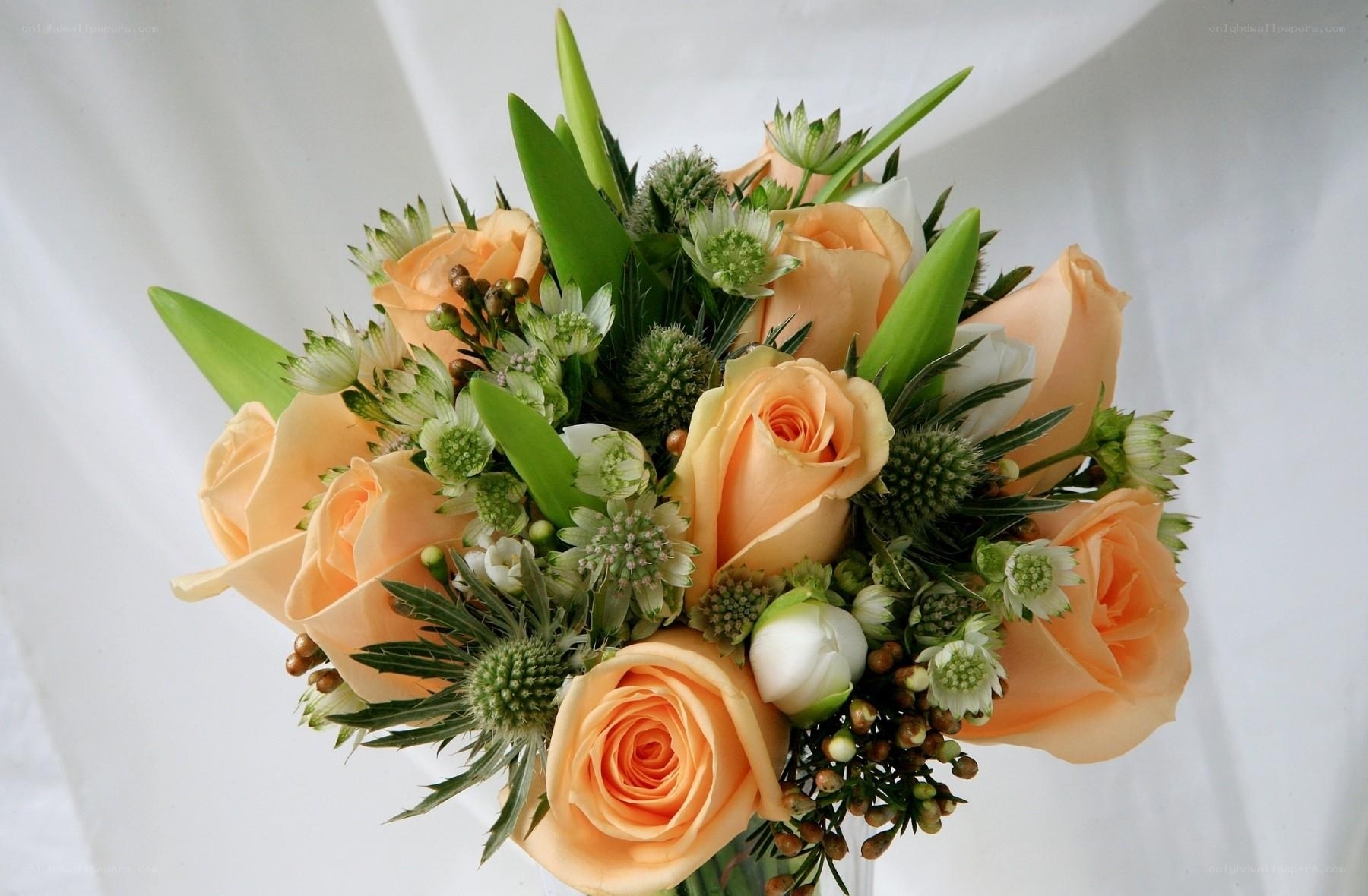 orange rose bouquet