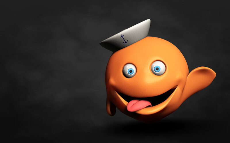 orange sailor character