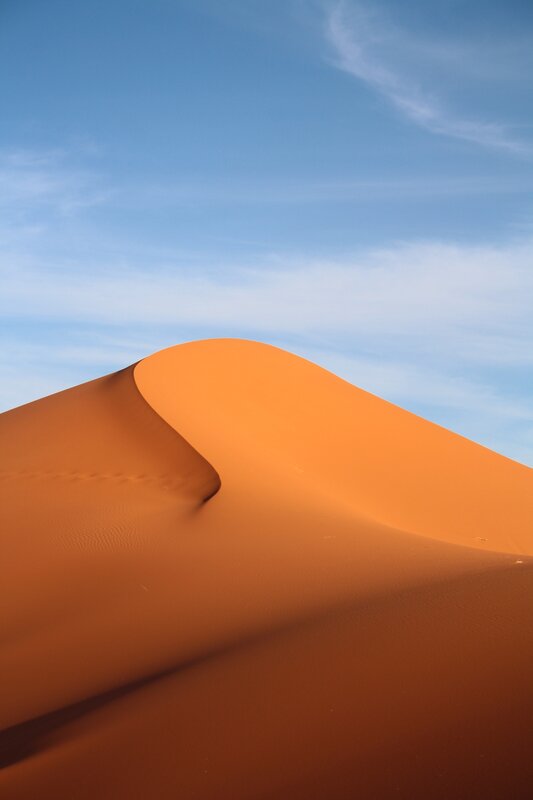 Orange Sand Dune
