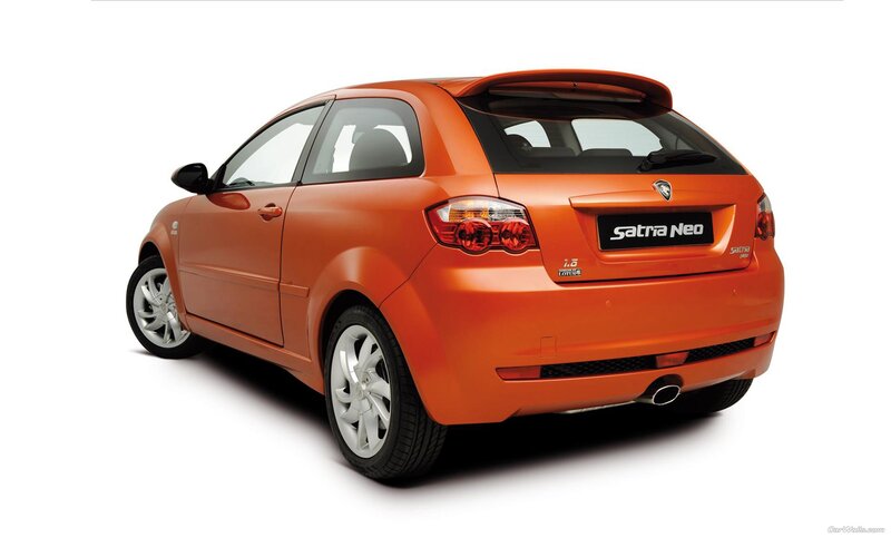 orange satra neo hatchback