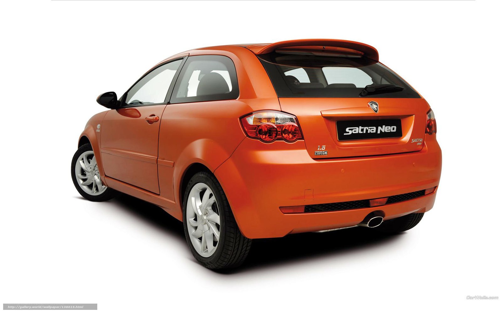 Orange Satra Neo hatchback
