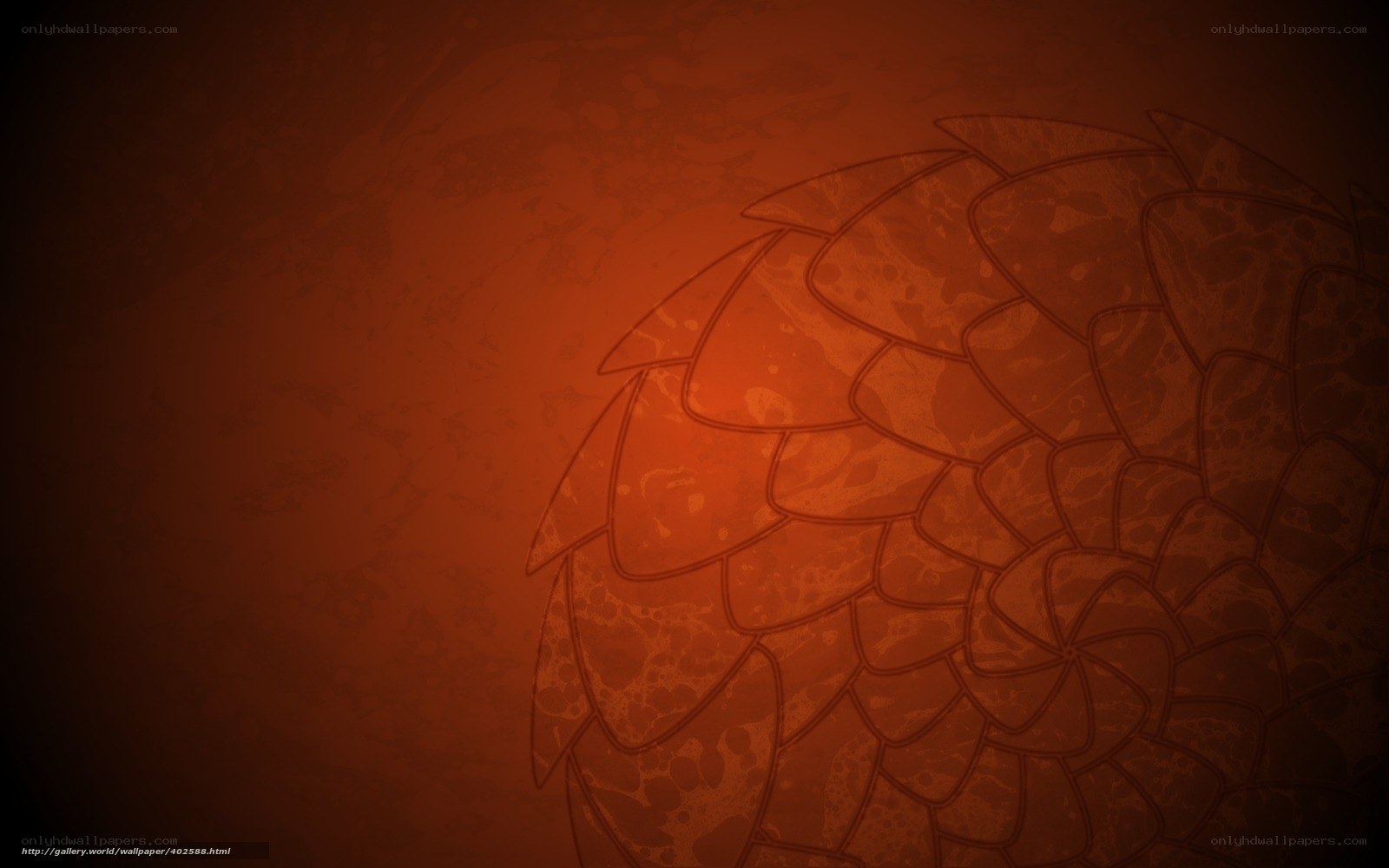 orange scale pattern background
