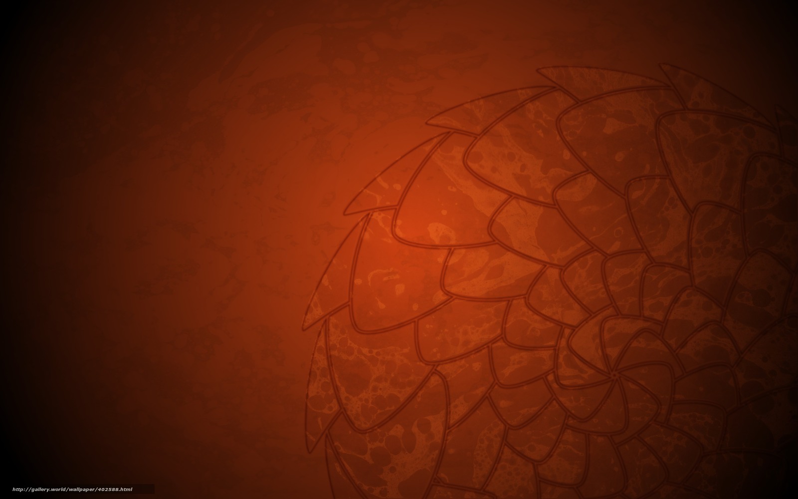 orange scale pattern background