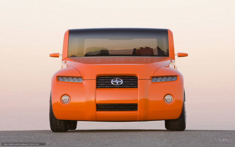 Orange Scion xB Concept