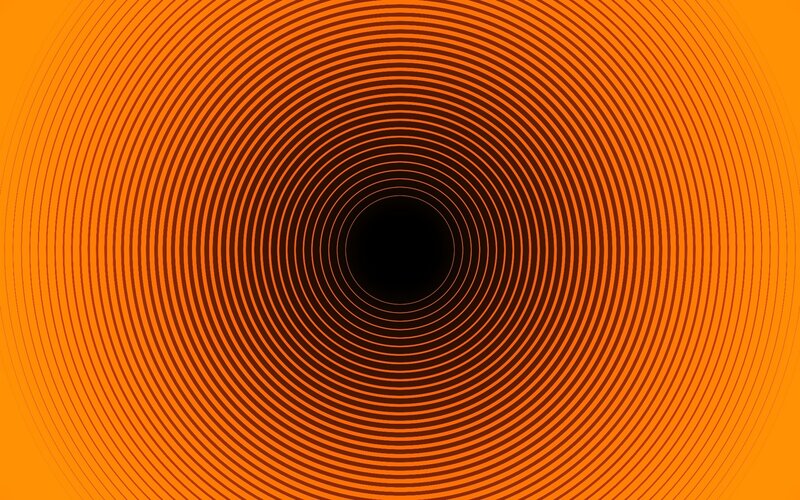 orange spiral tunnel