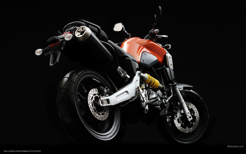 orange sport motorcycle