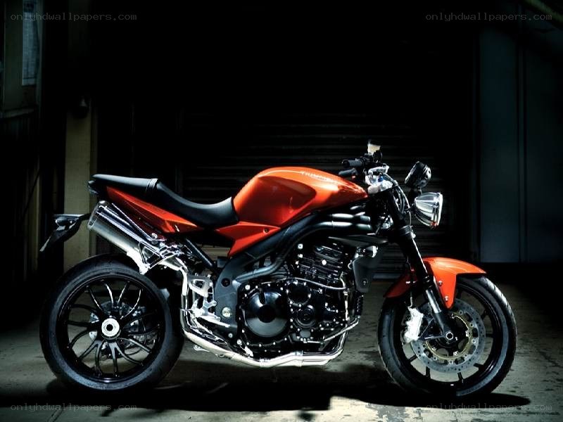 orange sport motorcycle