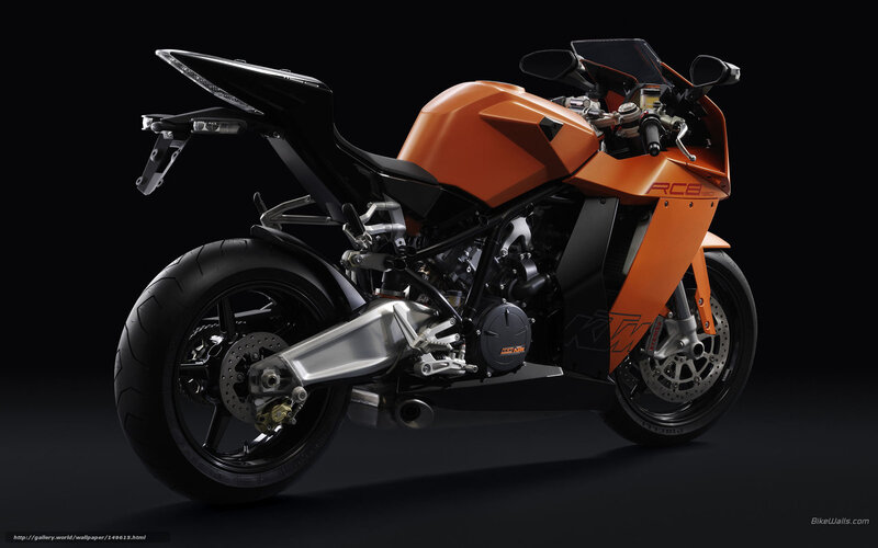 Orange Sport Motorcycle — Dramatic, Photograph, Black Wheels