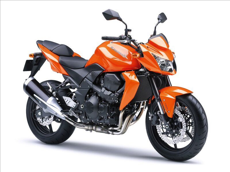 Orange Sport Motorcycle — Neutral, Photograph, Seat, Exhaust