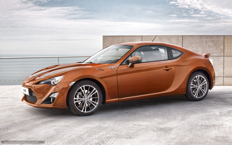 Orange Sports Car — Brown, Serene
