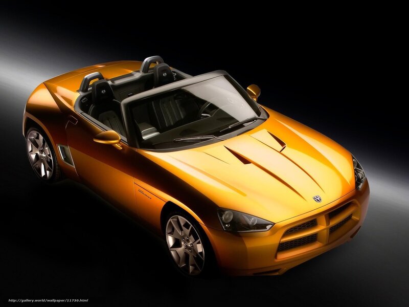 Orange sports car concept