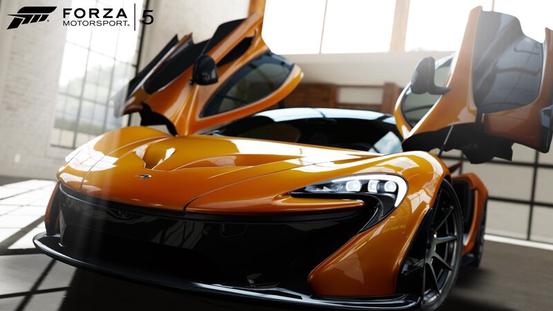 Orange Sports Car — Dramatic, 3d Render, Car Doors, Windows