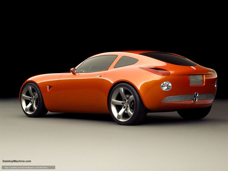 Orange Sports Car — Dramatic, 3d Render, Wheels, Headlights