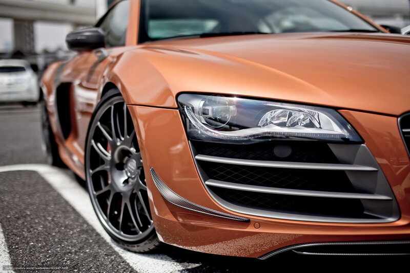 Orange Sports Car — Dramatic, Afternoon, Photograph, Car Wheel