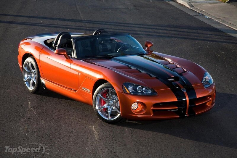 Orange Sports Car — Dramatic, Afternoon, Photograph, Convertible, Black Stripes
