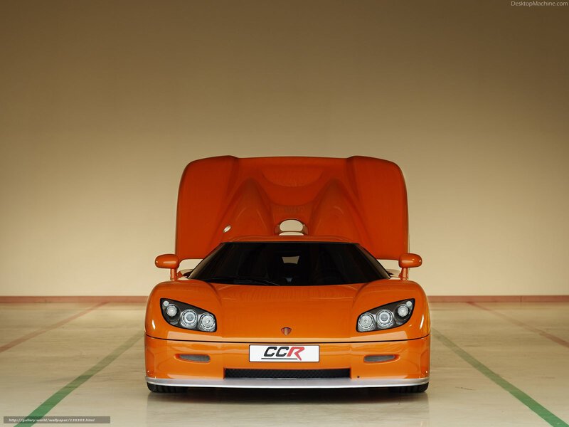 Orange Sports Car — Dramatic, Photograph, Hood