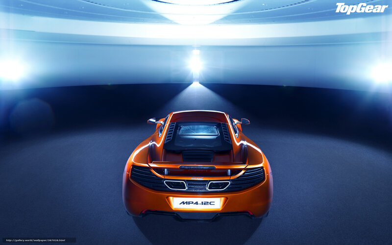 Orange Sports Car — Dramatic, Photograph, Light, Tunnel
